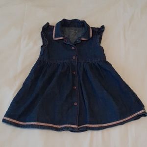Wrangler 18 month infant girls jean dress